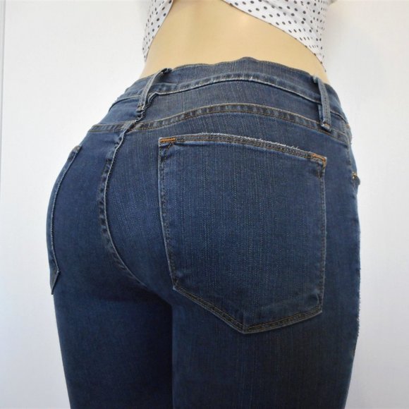 FRAME Denim Jeans Size 27 Le High Skinny - Picture 1 of 14